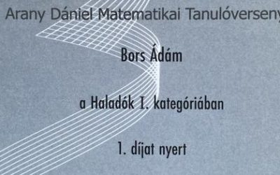 Az Arany Dániel Matematikaverseny eredményei