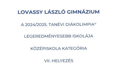A Lovassy Gimnázium sportban az országos 7. helyezett
