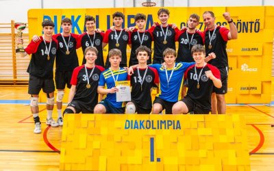 Röplabda diákolimpia 1. hely
