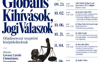 Előadássorozat: Globális kihívások, jogi válaszok